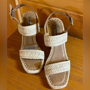 Steve Madden wedge sandals 8.5